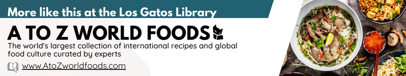 Link to A to Z world foods online database